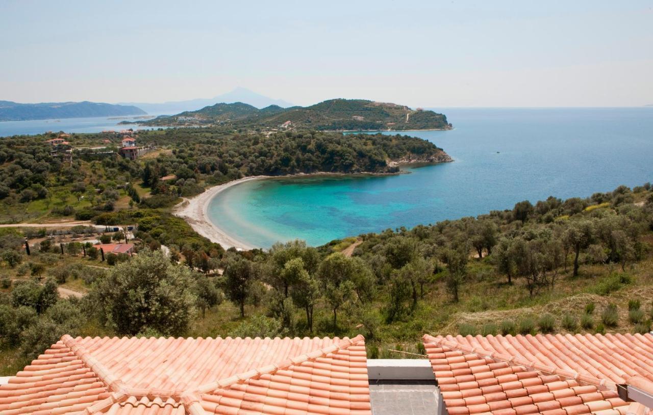 Olive Bay Hilltop Apartments Amulianí Kültér fotó